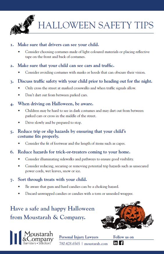 Halloween Safety Tips