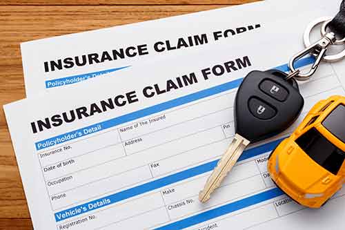 MVA Insurance Claim form