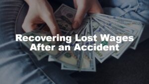 recovering lost wages after an accident edmonton