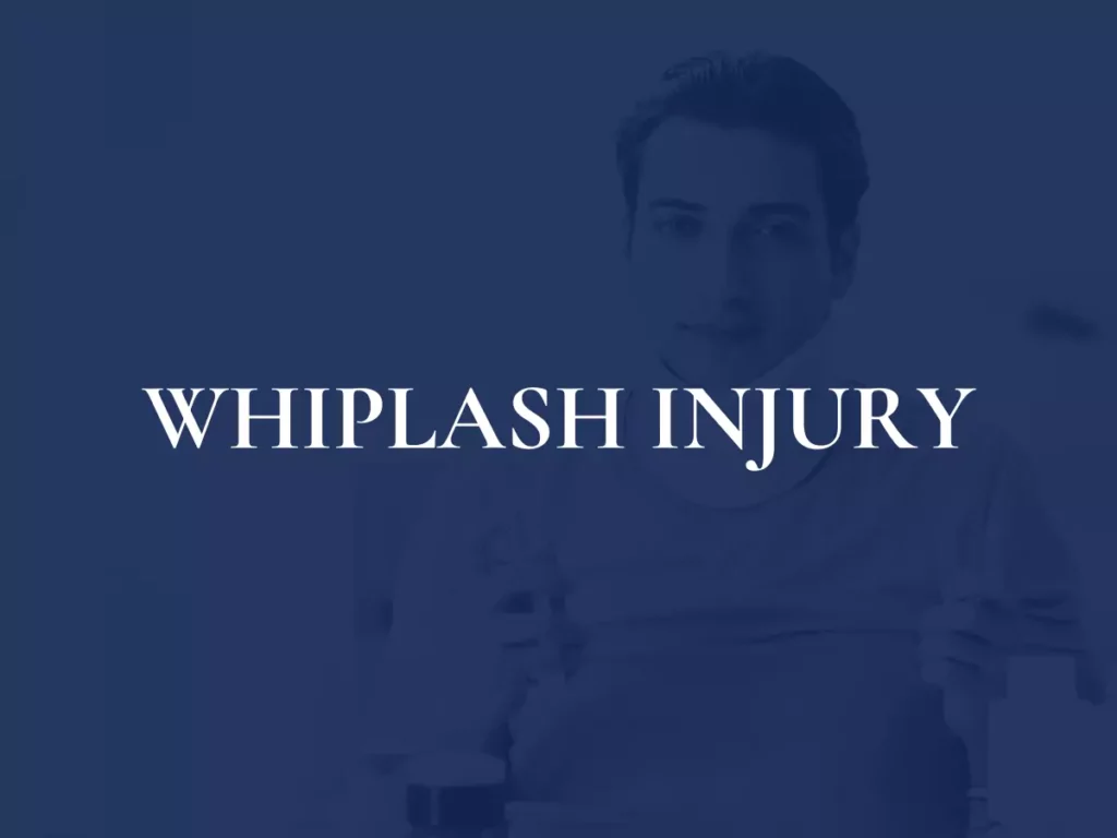 whiplash injury