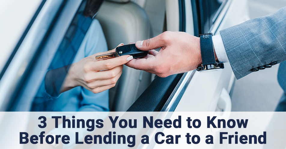 Lending your car and MVA